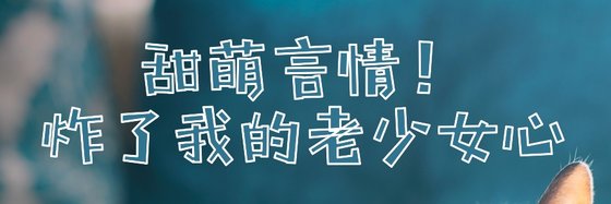 甜萌言情！炸了我的老少女心